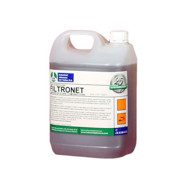 FILTRONET - Limpiador de filtros de acero inoxidable