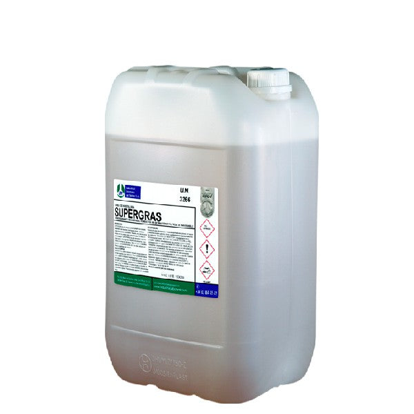 SUPERGRAS - Desengrasante espumógeno ultrapotente para campanas, conductos de extracción, etc.