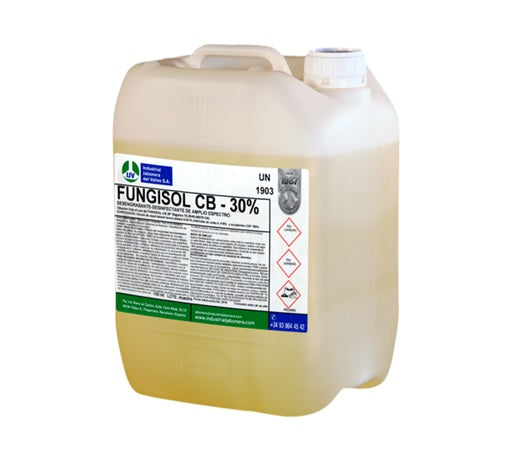 FUNGISOL CB - 30% Desengrasante - Desinfectante de amplio espectro - Listo al uso - base amonios cuaternarios