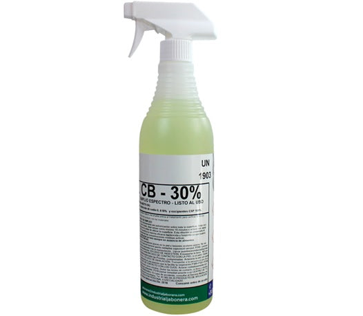 FUNGISOL CB - 30% Desengrasante - Desinfectante de amplio espectro - Listo al uso - base amonios cuaternarios