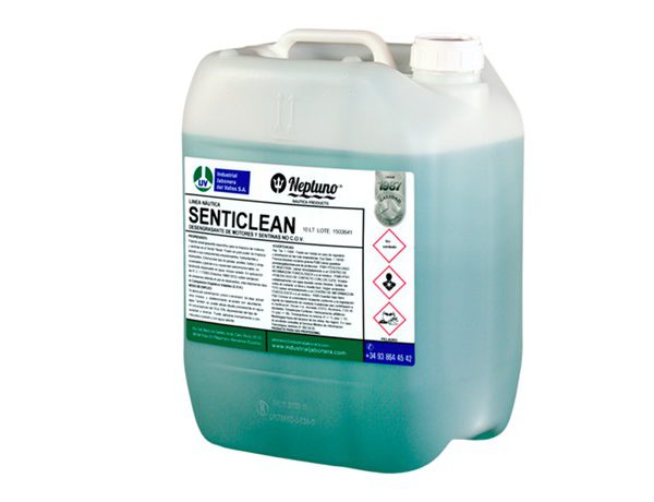 SENTICLEAN - Desengrasante de motores y sentinas libre Componentes Orgánicos Volatiles