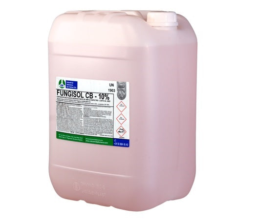 FUNGISOL CB - 10% Limpiador - Multiuso desinfectante de amplio espectro - Listo al uso - base amonio cuaternario