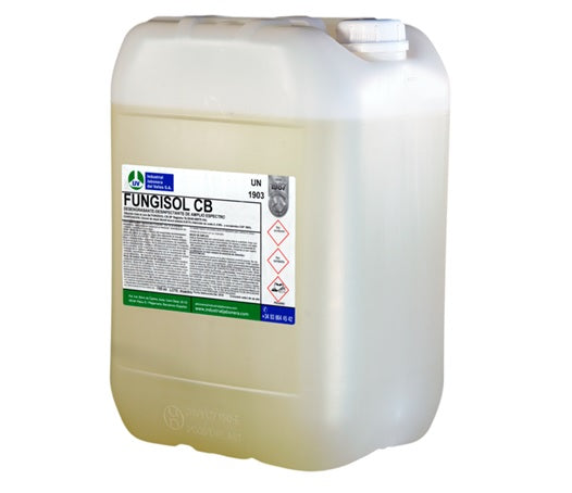 FUNGISOL CB desengrasante-desinfectante concentrado de amplio espectro a base de amonios cuaternarios apto para Higiene Alimentaria