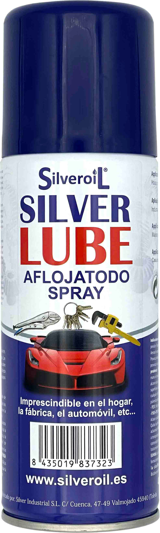 Spray aflojalotodo 400 ml Silverlube de tipo WD (desplazamiento de agua) 8435019837323 IVA INCLUIDO